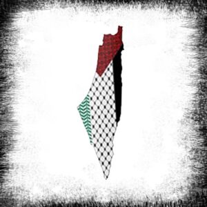 Palestine Map Flag Poster size علم خريطة فلسطين ملصق karta Palestina flagga klistermärke