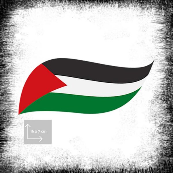 Flag of Palestine Poster كبير ملصق علم فلسطين flagga av Palestina affisch klistermärke